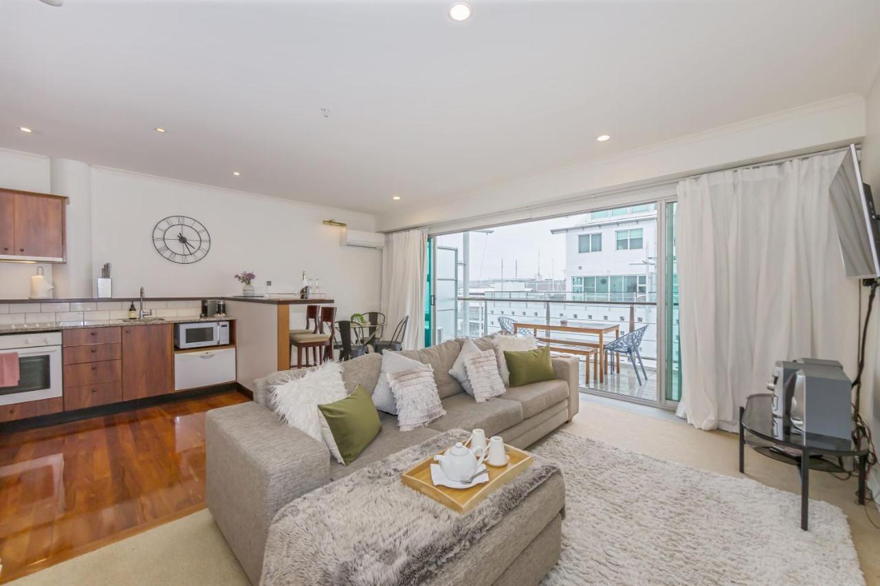 Princes Wharf - Charming 1Br Apartment Окленд Экстерьер фото